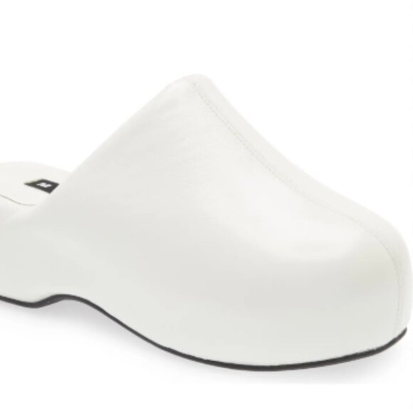 Simon Miller White Bubble Clogs Size 39 WHITE - Picture 1 of 5